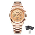 MEGIR 2057 – Reloj elegante de cuarzo en acero