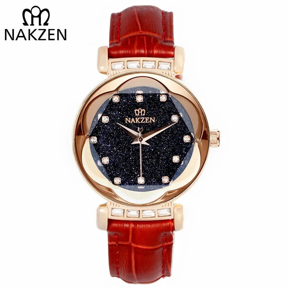 NAKZEN 4207 – Reloj elegante de cuarzo