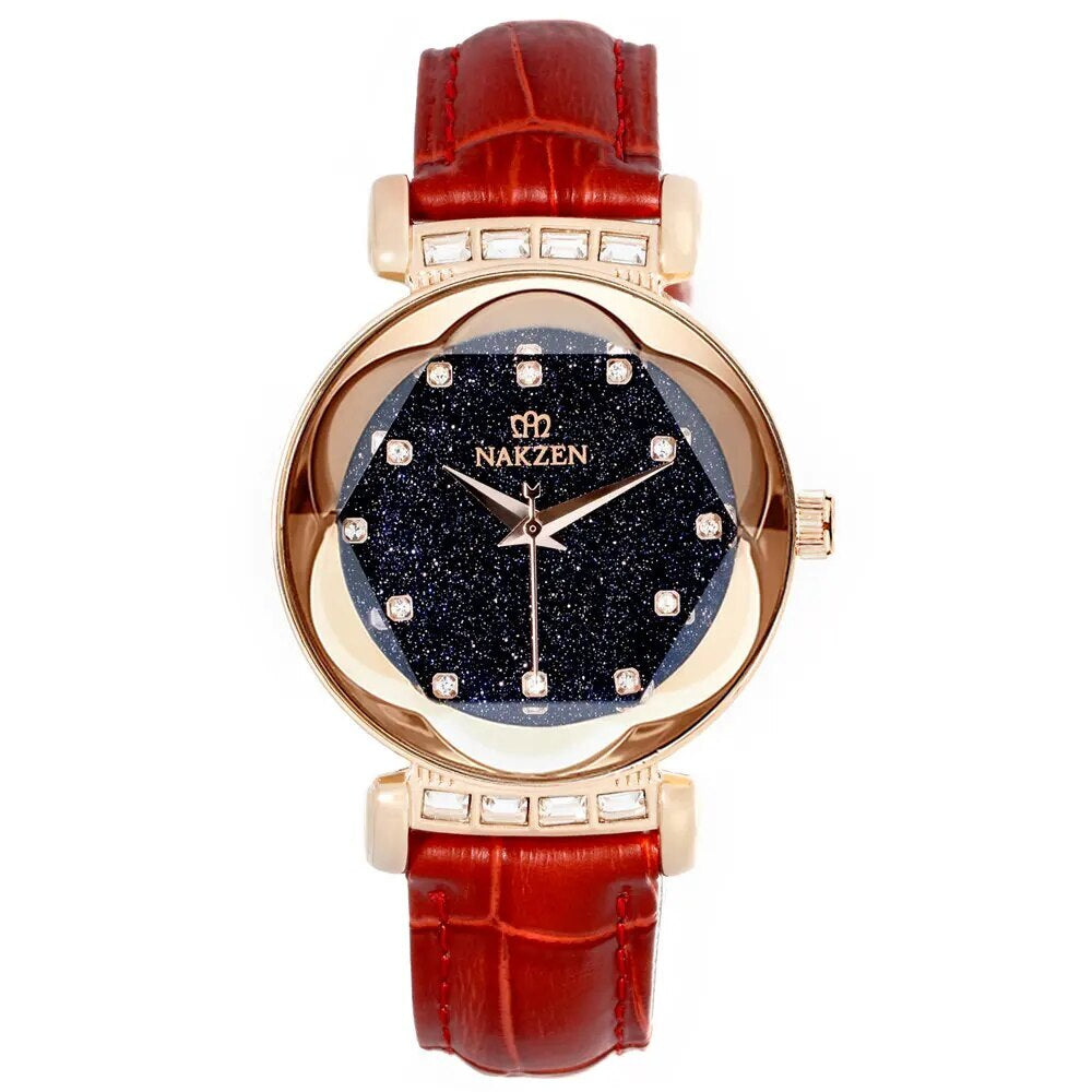 NAKZEN 4207 – Reloj elegante de cuarzo