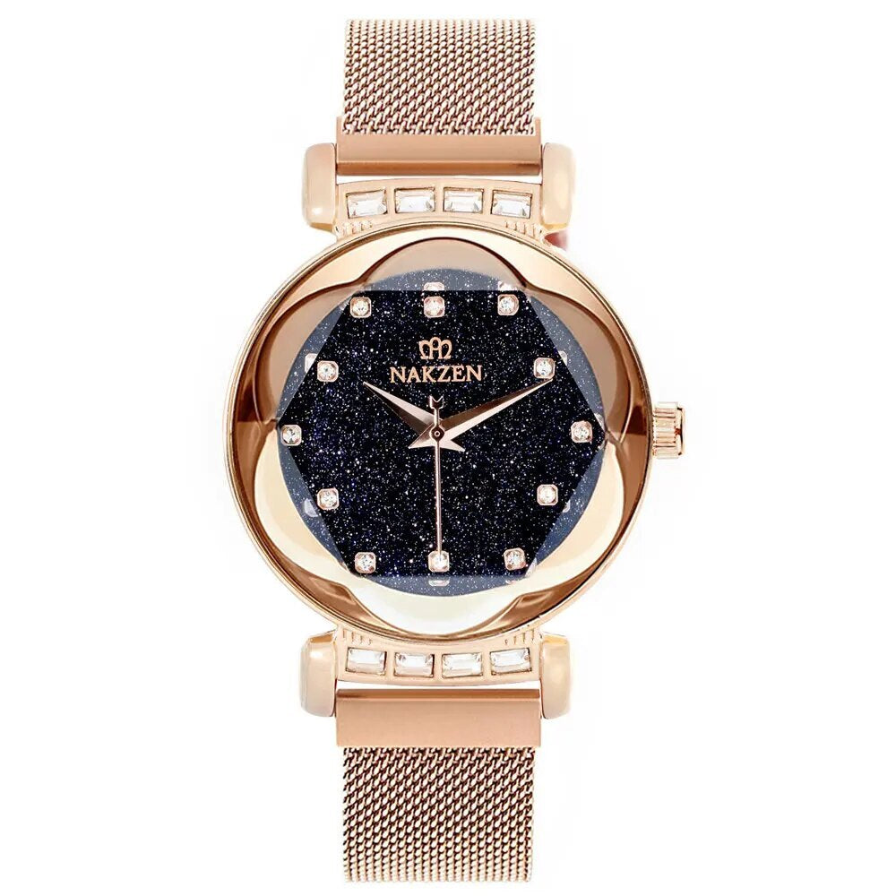 NAKZEN 4207 – Reloj elegante de cuarzo