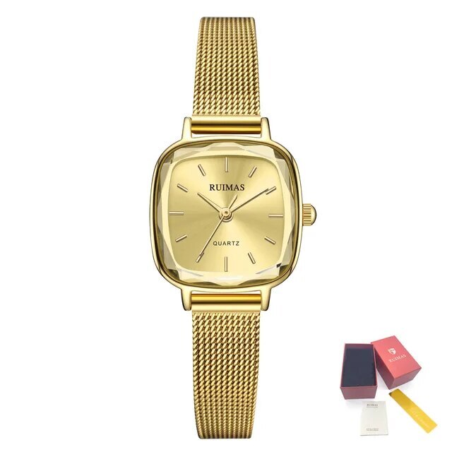RUIMAS 571 – Reloj de cuarzo con malla de acero