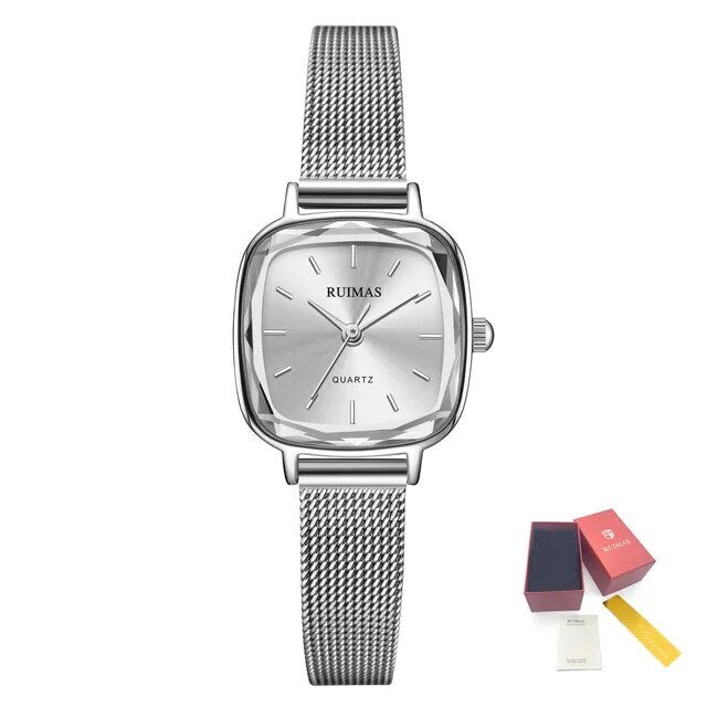 RUIMAS 571 – Reloj de cuarzo con malla de acero