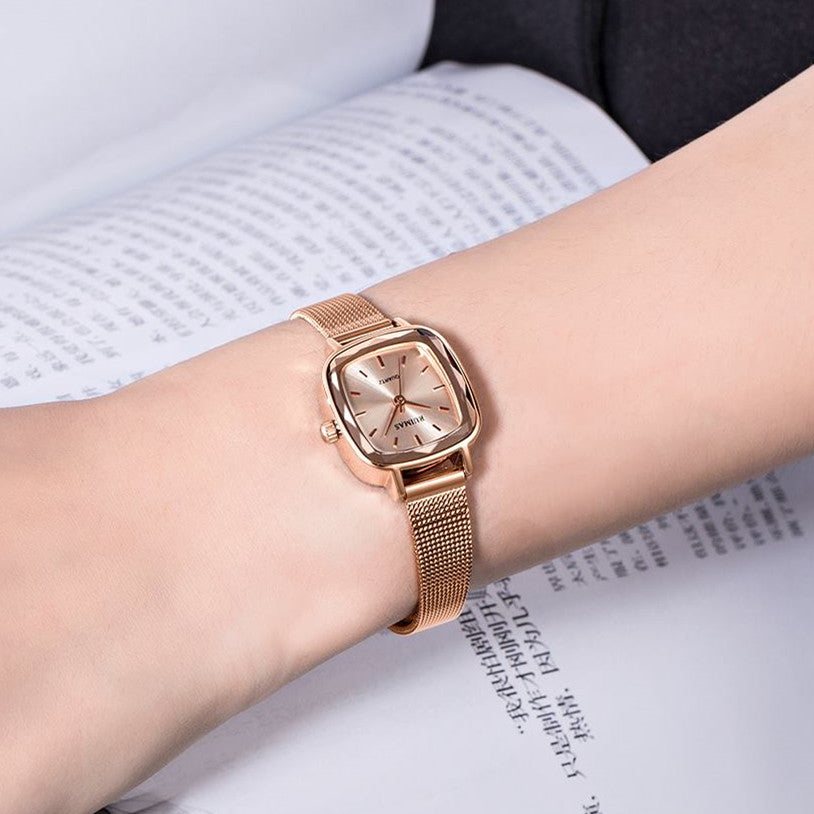 RUIMAS 571 – Reloj de cuarzo con malla de acero