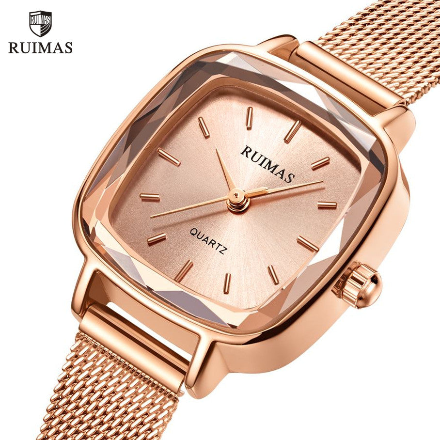 RUIMAS 571 – Reloj de cuarzo con malla de acero