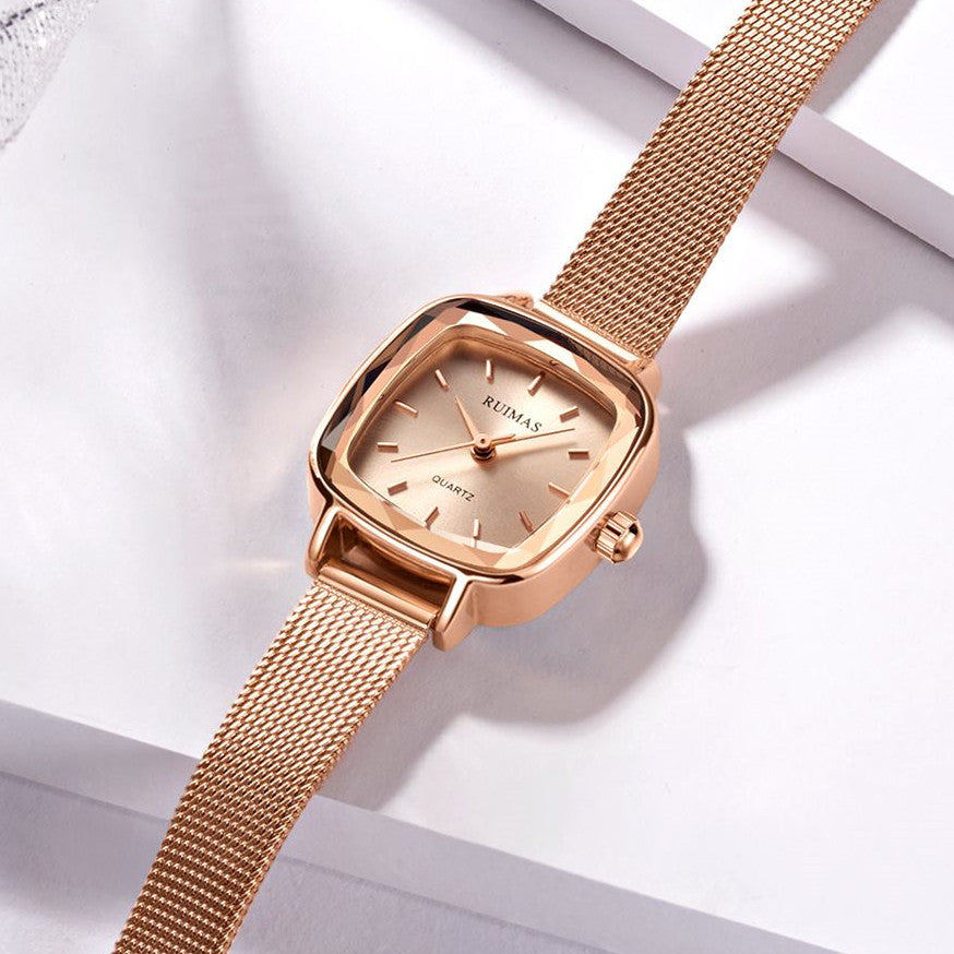 RUIMAS 571 – Reloj de cuarzo con malla de acero