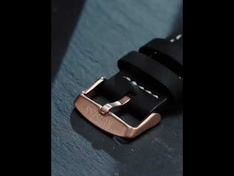 RUIMAS 572 – Reloj deportivo de cuarzo con correa de cuero