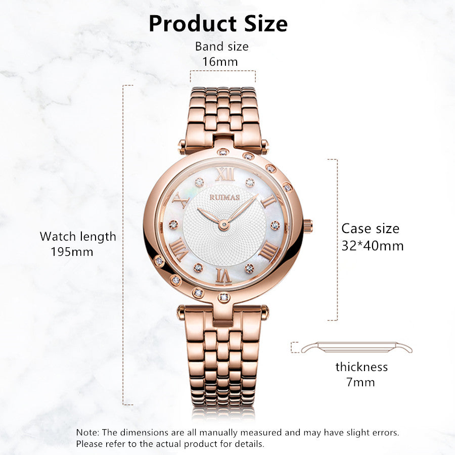 RUIMAS 6749 – Reloj de cuarzo en acero