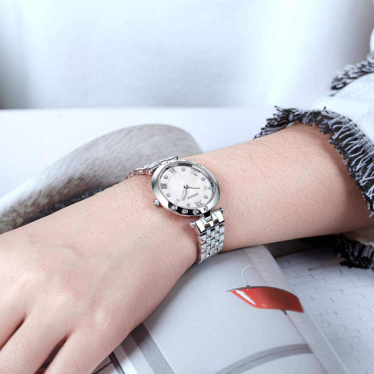 RUIMAS 6749 – Reloj de cuarzo en acero