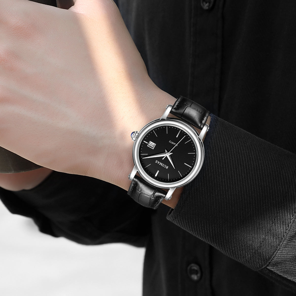 RUIMAS 6762 – Reloj deportivo de cuarzo en acero
