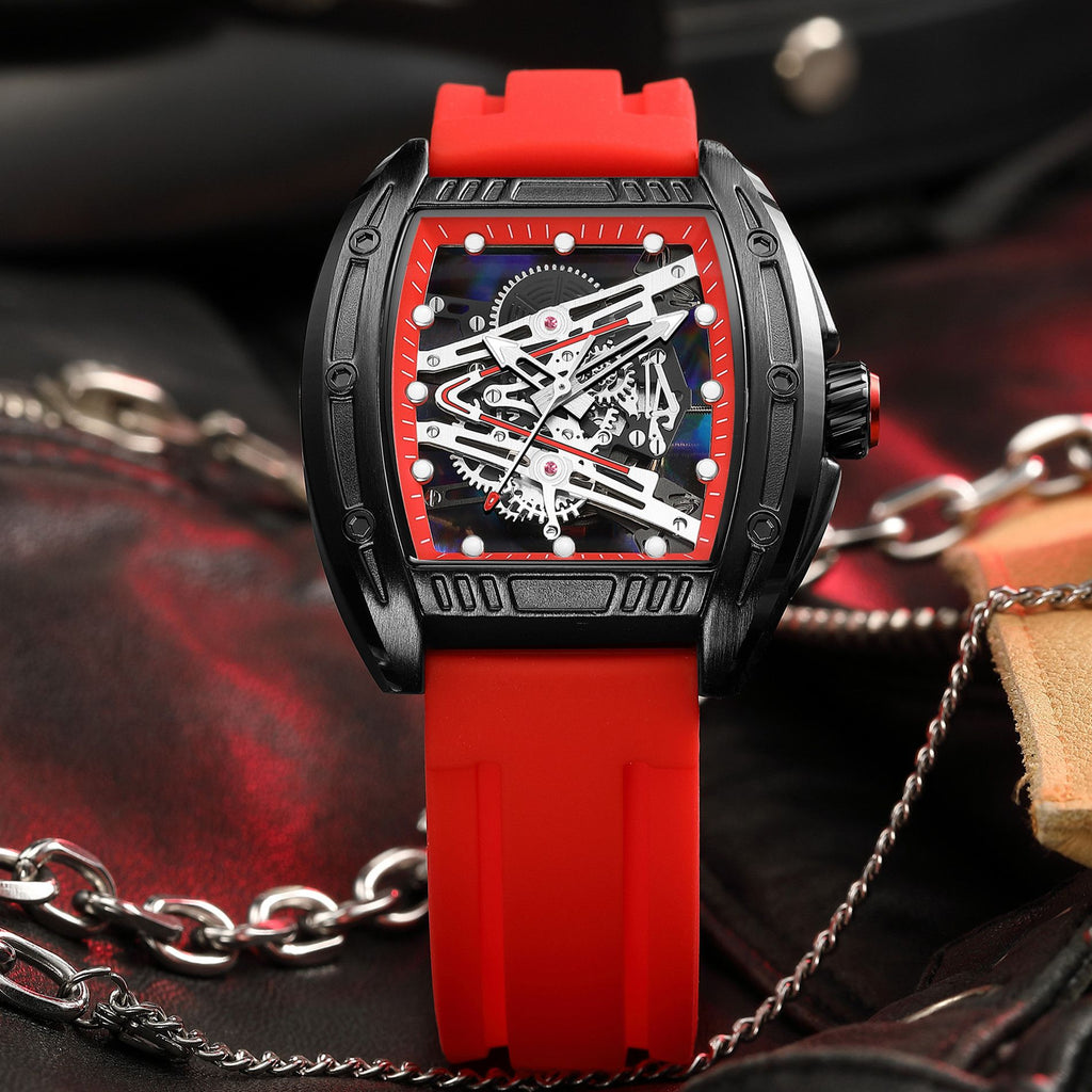 RUIMAS 338 – Reloj deportivo de cuarzo con correa de silicona