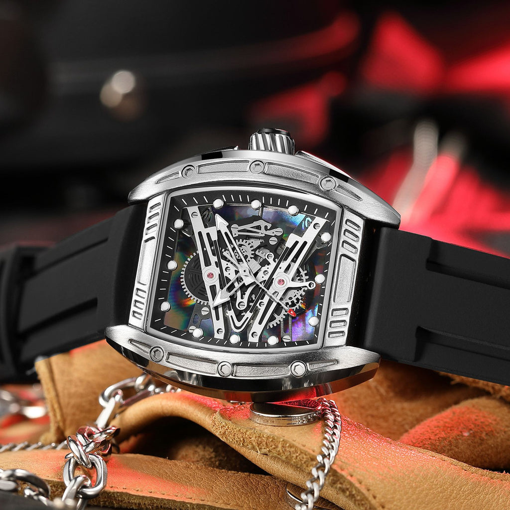 RUIMAS 338 – Reloj deportivo de cuarzo con correa de silicona