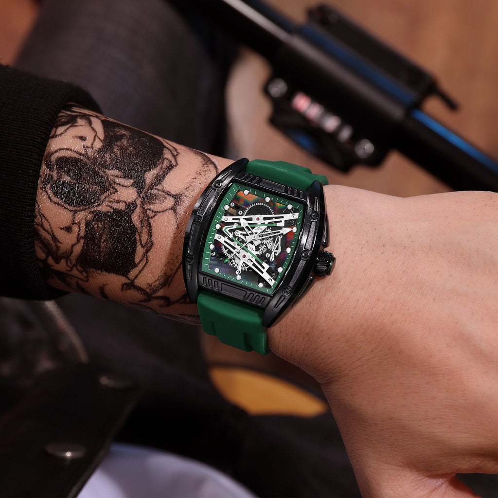 RUIMAS 338 – Reloj deportivo de cuarzo con correa de silicona