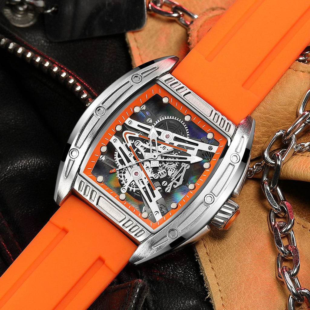 RUIMAS 338 – Reloj deportivo de cuarzo con correa de silicona